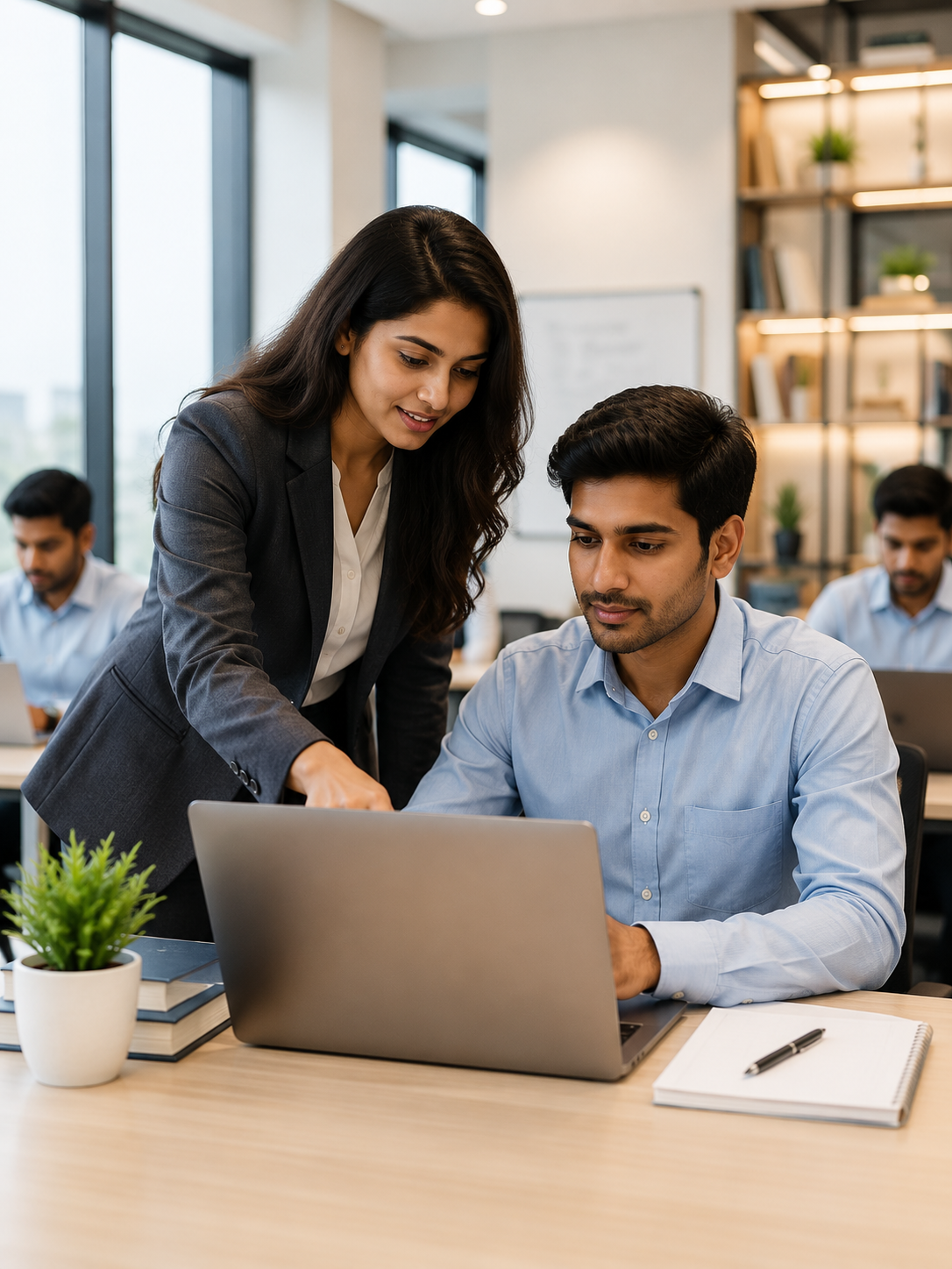 Professional mentorship and team collaboration
